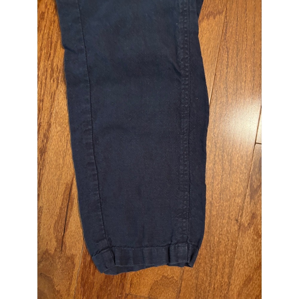Orvis Black 100% Linen Pants Size XS - Picture 3 of 10